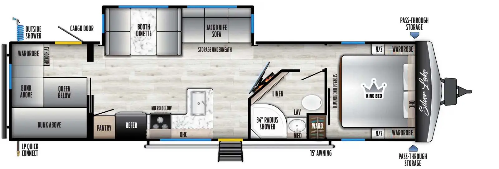 3250QB Floorplan Image